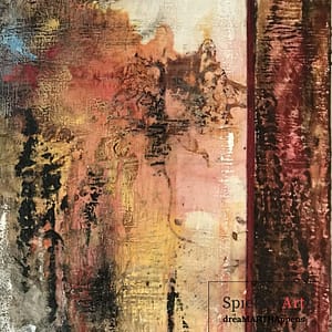 Abstract encaustic